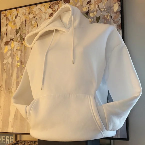 Love Your Self Hoodie Sweatshirt White Women's XS Shein - Picture 13 of 13